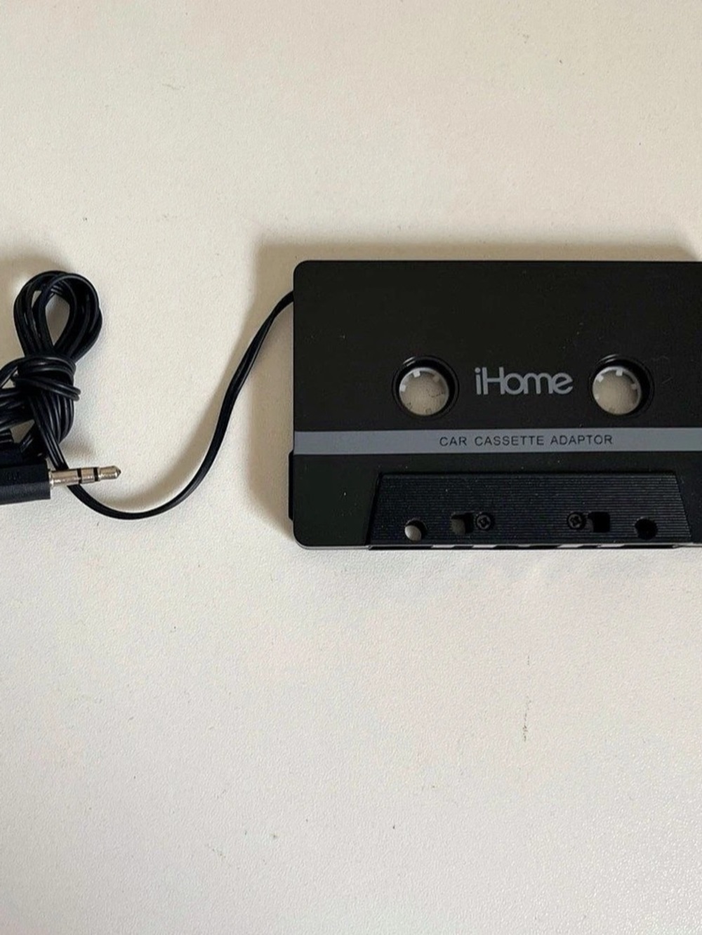 iHome 3.5mm Car Cassette Adapter Black